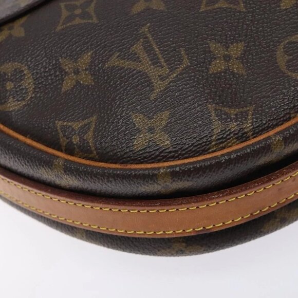 LOUIS VUITTON Monogram Jeune Fille GM Shoulder Bag M51225 LV Auth ti3295 - Picture 5 of 16